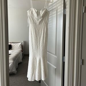 White lulus dress